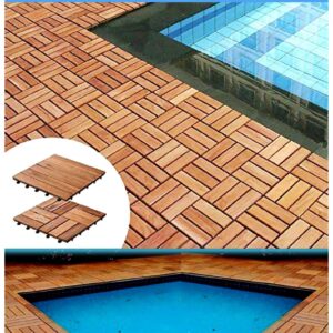 Swimming Pool Wood & WPC Tiles