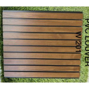 Wood-Finish PVC Louver – W201